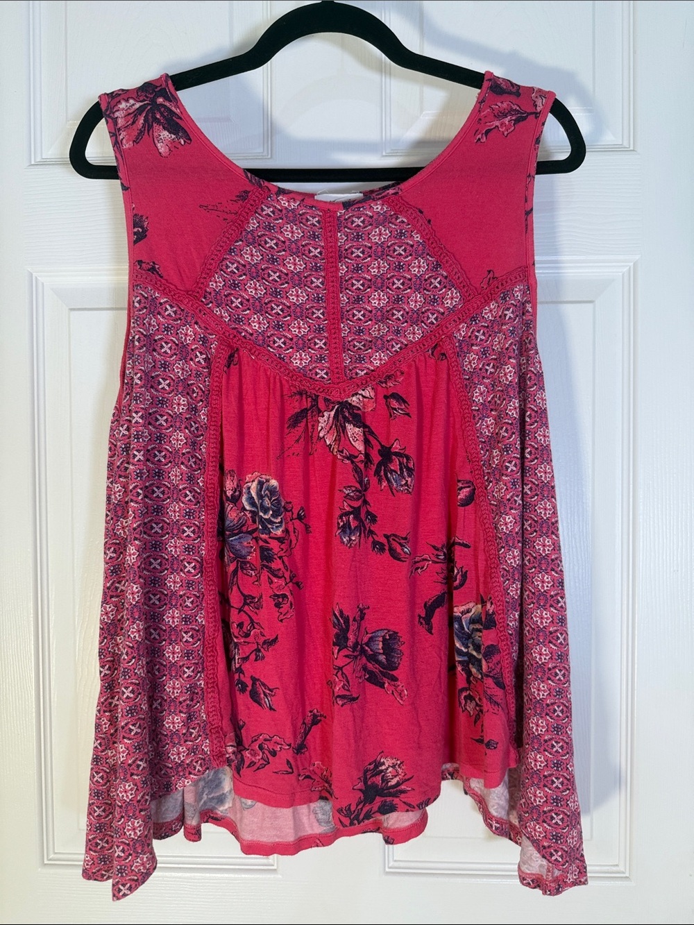 Floral Pink Tank